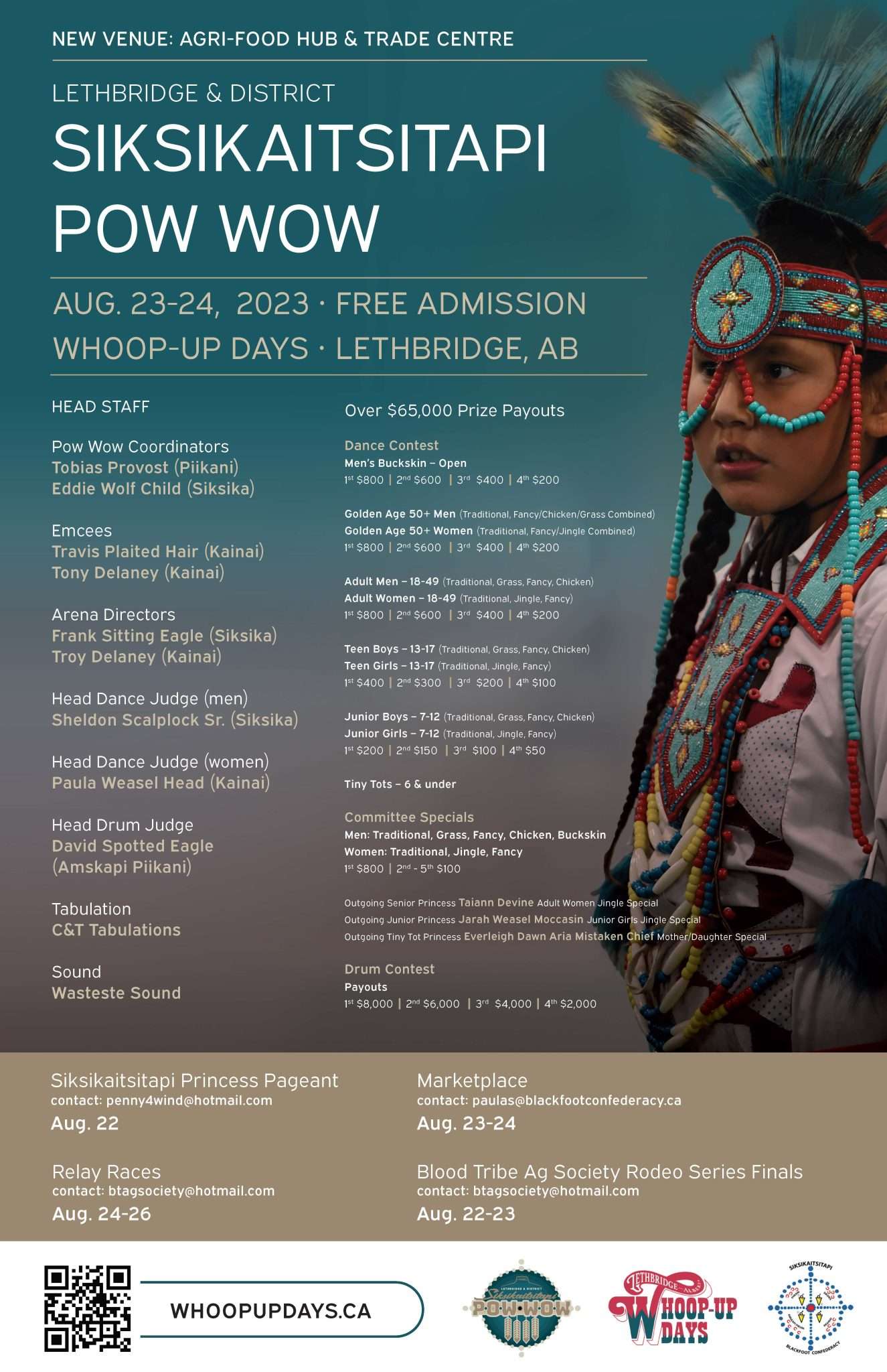 Lethbridge & District Siksikaitsitapi Pow Wow August 2324, 2023